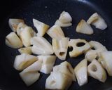 れんこん麻婆♪シャキシャキ食感♪作り方3写真