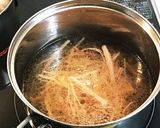 ☆簡単！ヘルシー！カニかまレタススープ作り方2写真