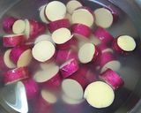 煮込み8分♪サツマイモのレモン煮作り方2写真