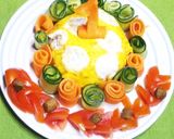 ワンコのバースデーケーキ(犬用オムレツ)作り方10写真