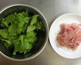 生ハムとルッコラのピザトースト作り方1写真