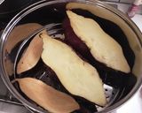 皮を器に♪スイートポテト作り方1写真