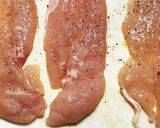 簡単ササミのスジ取り！からの梅シソ巻き☆作り方8写真