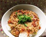 こんにゃく麺で汁無し坦々麺 ダイエットに作り方2写真