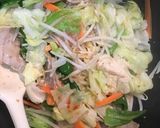 うちの野菜炒め。作り方5写真