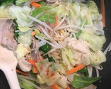 うちの野菜炒め。作り方5写真