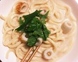 あったか たらこクリームうどん作り方5写真