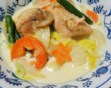 鮭と白菜たちのクリーム煮作り方11写真