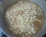 秋野菜と落とし卵のご馳走とろみめん作り方4写真