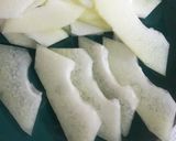 冬瓜でとろとろ豆乳塩ラーメン作り方1写真