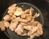 皮ごと!レンコンと鶏肉のきんぴら風炒め作り方3写真