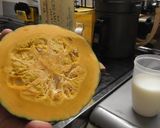 豪快丸ごとかぼちゃタルト作り方1写真