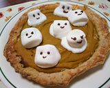 おばけのパンプキンパイ作り方8写真