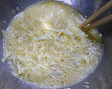 簡単！キャベツとしらすの卵焼き作り方1写真