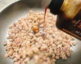 焼肉生だれでワンパンいろどり3色そぼろ丼作り方5写真