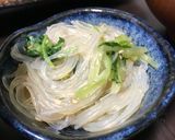 簡単！副菜、お弁当◎梅と水菜の春雨サラダ作り方3写真