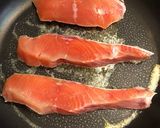 簡単！朝食、お弁当◎鮭の生姜塩バター焼き作り方1写真