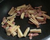 レンコンとベーコンの簡単炒め作り方3写真