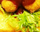 朝食ヒレカツパン作り方4写真