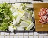 白菜炒め作り方2写真