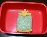 妖怪ウォッチ キャラ弁 ヤマトボケル作り方2写真