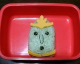 妖怪ウォッチ キャラ弁 ヤマトボケル作り方3写真