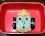 妖怪ウォッチ キャラ弁 ヤマトボケル作り方4写真