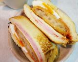 ハムコロチーたま☆ホットサンド作り方8写真