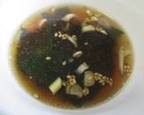 即席　簡単わかめスープ作り方4写真