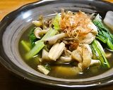 油揚げとほうれん草ときのこの煮びたし作り方6写真