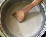 手作り♪みぞれ餡かけエゴマ豆腐作り方1写真