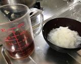 手作り♪みぞれ餡かけエゴマ豆腐作り方4写真