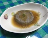 手作り♪みぞれ餡かけエゴマ豆腐作り方6写真
