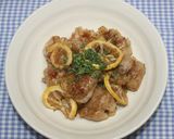ガッツリ系男の料理☆鶏肉のドライレモン煮作り方18写真