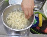 大豆と切り干し大根のしょうがみそ炒め作り方1写真