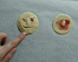 ハロウィンに☆最恐ホラーな髑髏クッキー。作り方8写真