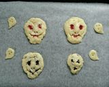 ハロウィンに☆最恐ホラーな髑髏クッキー。作り方12写真