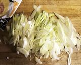 サッポロ一番と長ネギ好きのポカ麺♡作り方1写真