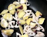 栄養タップリ！鶏肉と根野菜の甘辛煮☆作り方6写真