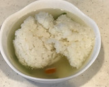 ほうれん草とソーセージのスープごはん！作り方3写真