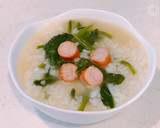 ほうれん草とソーセージのスープごはん！作り方4写真