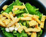 簡単☆油揚げと菜っ葉の炊いたん☆☆☆作り方1写真