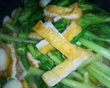 簡単☆油揚げと菜っ葉の炊いたん☆☆☆作り方2写真