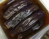 麺つゆで茄子の煮びたし作り方4写真