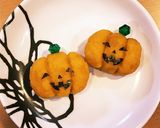 キャラ弁♡ハロウィンおばけちゃん作り方1写真