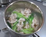 豚肉ともやしの和風スープ作り方5写真