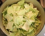 豚ばら肉の鍋（もつ鍋風）作り方3写真