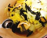 白菜とひじきの重ね煮作り方6写真