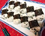 簡単★お弁当に【ワカメご飯の俵おにぎり】作り方8写真