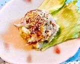 簡単♪アボカドと新玉ねぎの塩麹胡麻サラダ作り方5写真
